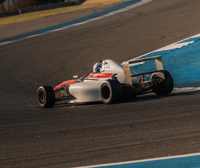 Formula 4 on track